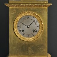 French gilded mantel-clock, ca 1820-30