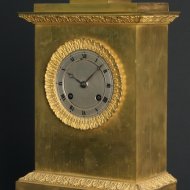 French gilded mantel-clock, ca 1820-30
