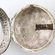 Antique dutch silver pair case verge pocket watch by Corneleis Uyterweer, Rotterdam, N 275. ca 1740