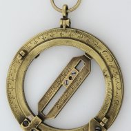 Early Dutch ring dial by Henricus Sneewins, Leiden. ca.1650 (he died 1658)