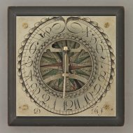 'David Beringer fecit' sundial, Nrnberg, ca. 1760