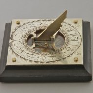 'David Beringer fecit' sundial, Nrnberg, ca. 1760