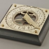 'David Beringer fecit' sundial, Nrnberg, ca. 1760