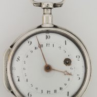 Antique decimal pocket watch, 'J. Hentschel, Colmar No 777'. montre décimal.