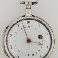 Antique decimal pocket watch, 'J. Hentschel, Colmar No 777'. montre dcimal.