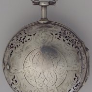 Dutch pocket watch with quarter-striking, signed: ' J. Pieter Kroese, Amsterdam'.