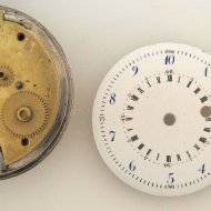 Decimal pocket watch from the beginning of the French-Revolution.