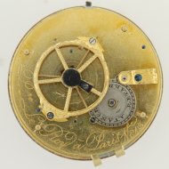 Decimal pocket watch from the beginning of the French-Revolution.