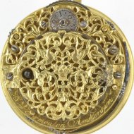 Dutch pocket watch movement, 'B. Vermeulen, Amsterdam'