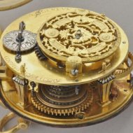 Zwitsers 'Oignon' zakhorloge, gesigneerd 'Amed Marchand a Geneve'. ca 1700