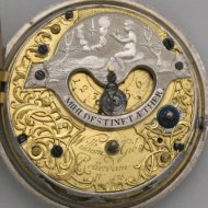 Dutch pocket watch, William Gib, Rotterdam, nr 136'.