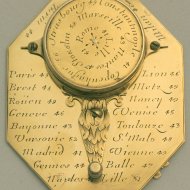 Antique sundial, signed 'N Bion a Paris'. ca. 1700