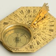 Antique sundial, signed 'N Bion a Paris'. ca. 1700