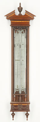 Antique dutch bakbarometer by J. Sanpietro Bongiani & Comp. in Utrecht 