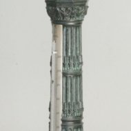 Antique German 'Berlin Sieges Säule' thermometer.
