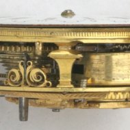 Dutch pocket watch movement,  'John Hebert, Dordregt' (Dordrecht).