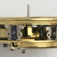 Dutch pocket watch movement, 'Danil Soeterik, Breda, no 480'.