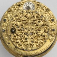 Dutch pocket watch movement,  'van Leeuwen, Amsteldam'