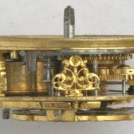 Dutch pocket watch movement,  'van Leeuwen, Amsteldam'