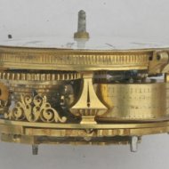 Dutch pocket watch movement, 'A. Vermeulen, Amsterdam, nr 275'.