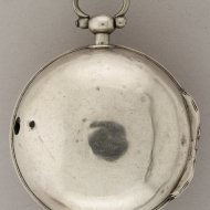 Antique silver pair case pocket watch by Jan Hankels (Henkels), Amsterdam, no. 334