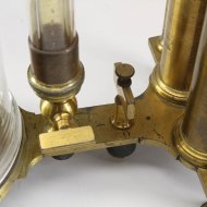 Antique french vacuum pump by Babinet