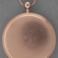 Gold quarter-repeater pocket watch, signed: 'Vittu  Clermont'. 