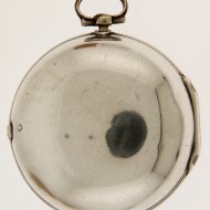 Antique dutch silver pair case verge pocket watch in Rotterdam style from 'Danil Soeterik, Breda', nr 85