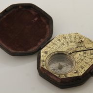 French 'Butterfield'-type sundial signed  'LaMaire Fils, A Paris'