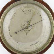 English wheel barometer by 'J. Kalabergo, Banbury'