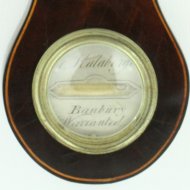 English wheel barometer by 'J. Kalabergo, Banbury'