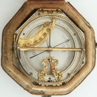 German sundial by Johann Willebrand Augspurg (Augsburg). ca 1720