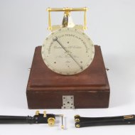 Electrical chronometer from Professor Jacques Arsne d'Arsonval d'Arsonval, made by Charles Verdin.