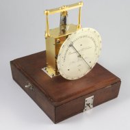 Electrical chronometer from Professor Jacques Arsne d'Arsonval d'Arsonval, made by Charles Verdin.