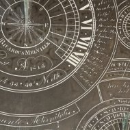 Scottisch slade sundial by Ricardus Melville, 1845