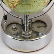 German electrical globe clock, interbellum, ca 1930