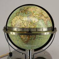 German electrical globe clock, interbellum, ca 1930