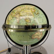 German electrical globe clock, interbellum, ca 1930