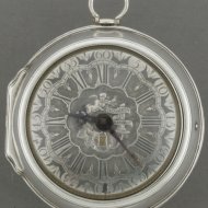 Dutch pocket watch, 'Cornelis Romeyn, Rotterdam, nr 6'.