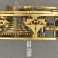 Dutch pocket watch movement, 'Bernardus van der Cloessen, Haghe' (den Haag).