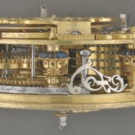 Silver Dutch pair case verge watch, signed: 'Jan Gobels, Amsterdam'. ca 1700.