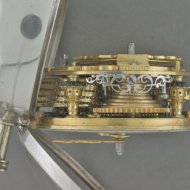 Silver Dutch pair case verge watch, signed: 'Jan Gobels, Amsterdam'. ca 1700.