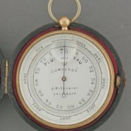 Dutch altimeter, signed 'J.M. Schmidt, Amsterdam'