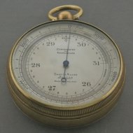 English altimeter, signed: 'Short & Mason, London'