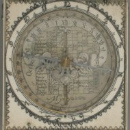 Ivory 'Bloud'-type diptych sundial. Signed : 'Jacques Senecal a Dieppe Fecit'. ca. 1660