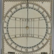 Ivory 'Bloud'-type diptych sundial. Signed : 'Jacques Senecal a Dieppe Fecit'. ca. 1660