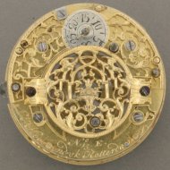 Gold dutch pocket watch 'Steven Hoogendijk, Rotterdam, No. 13 E'