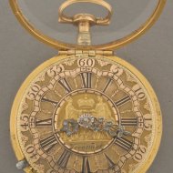 Gold dutch pocket watch 'Steven Hoogendijk, Rotterdam, No. 13 E'