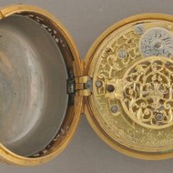 Gold dutch pocket watch 'Steven Hoogendijk, Rotterdam, No. 13 E'