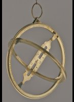 Early english universal equinoctial sundial, unsigned, diameter of 116 mm (4,6